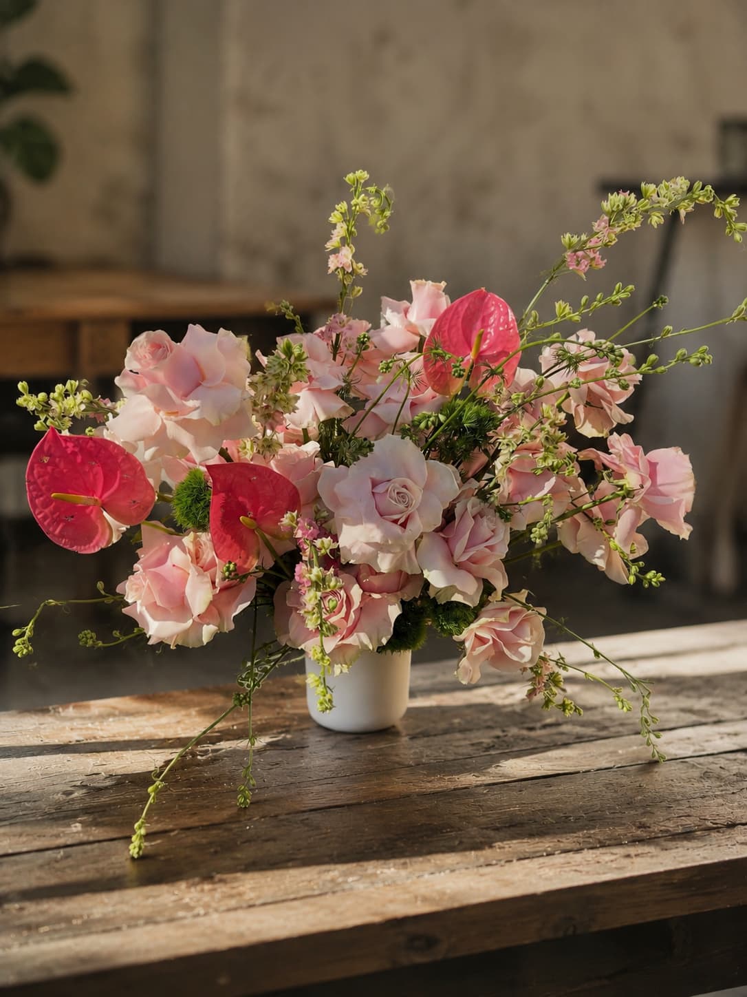 Floral arrangement by That Flower Girl