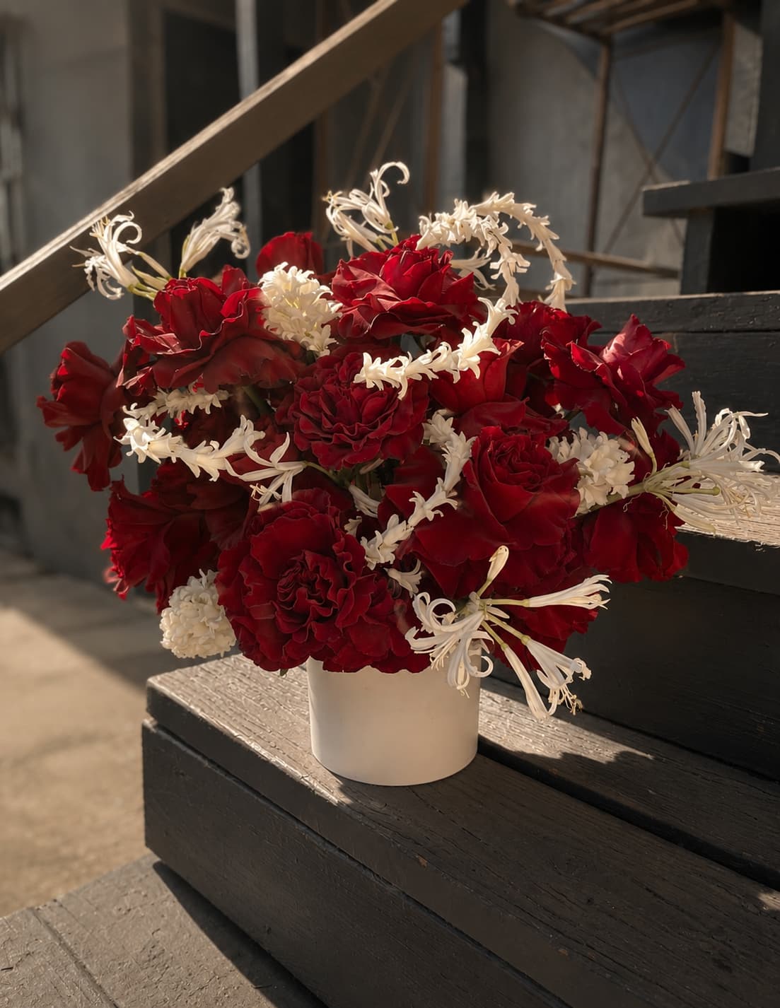 Floral arrangement by That Flower Girl
