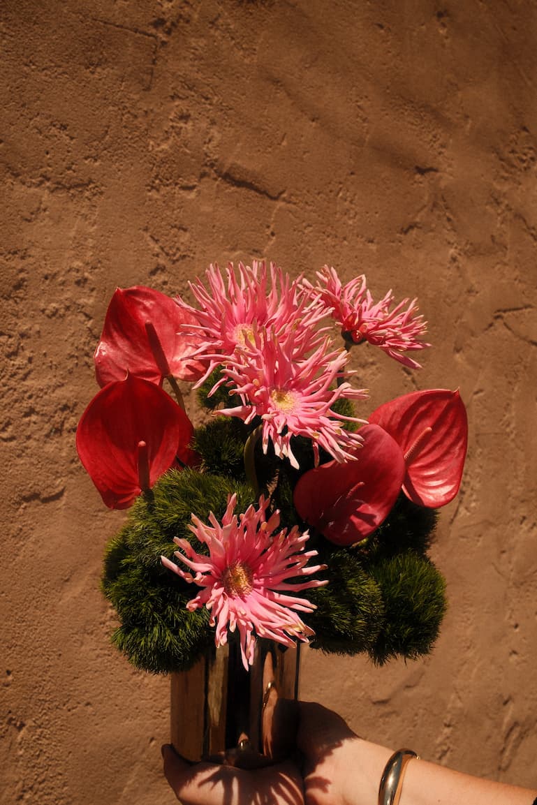 Floral arrangement by That Flower Girl