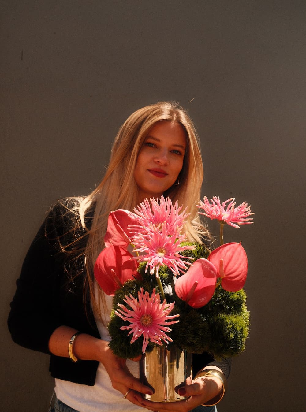 Maddie, florist behind That Flower Girl